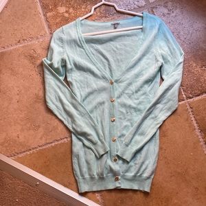 Charlotte Russe mint green, easter spring cardigan sweater